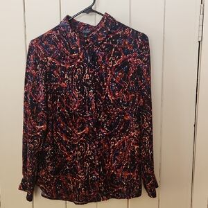 Women's Liverpool Multicolor Patterned Shirt